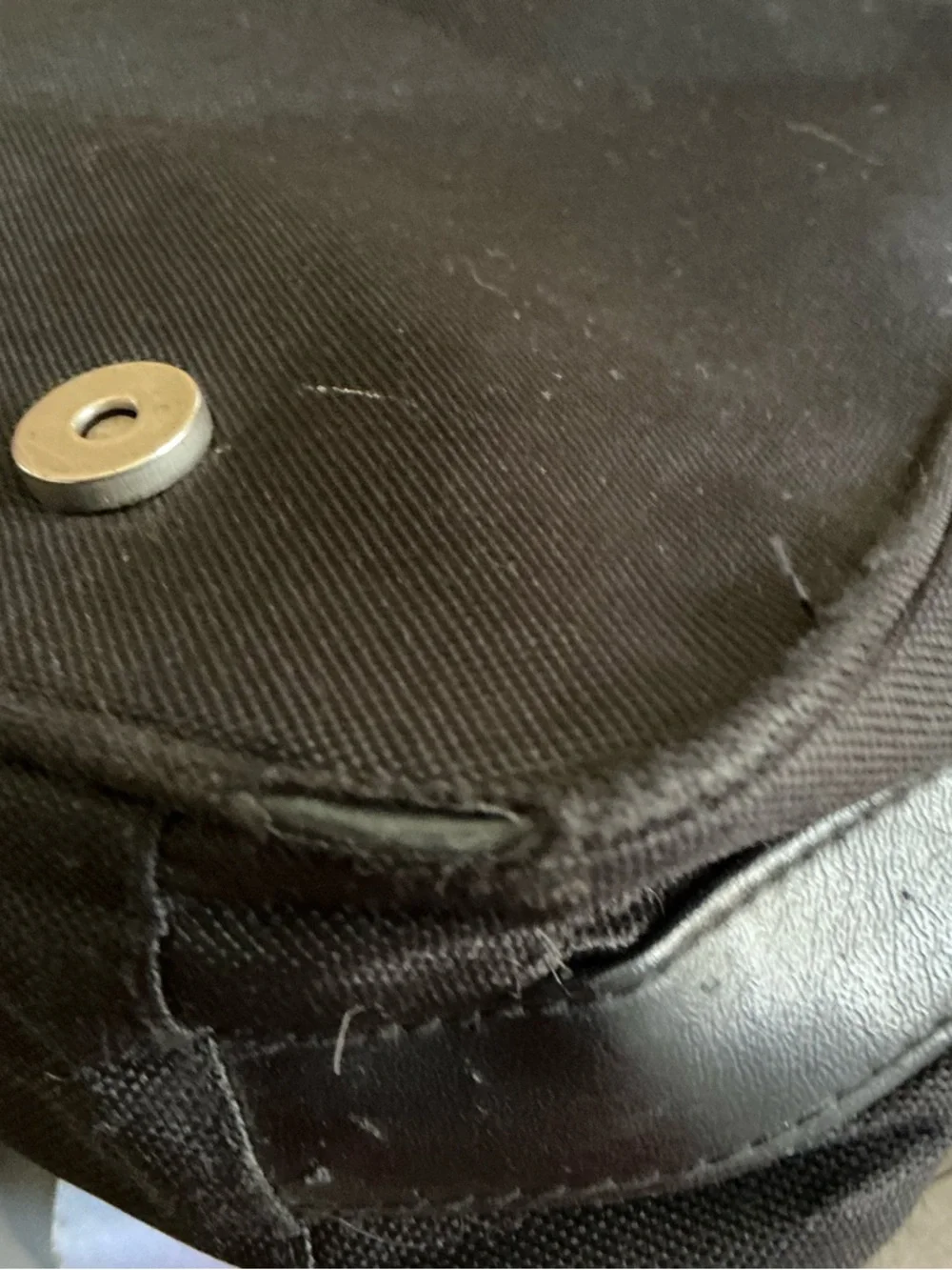 Jack Daniels Black Leather Messenger Satchel